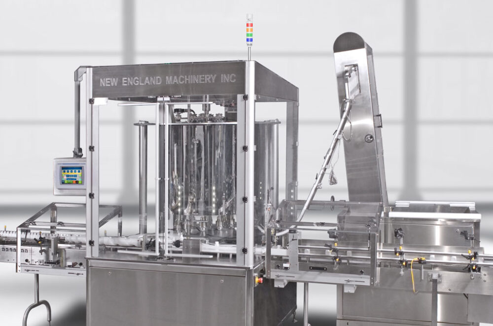 Machine: Rotary Chuck Capper | New England Machinery